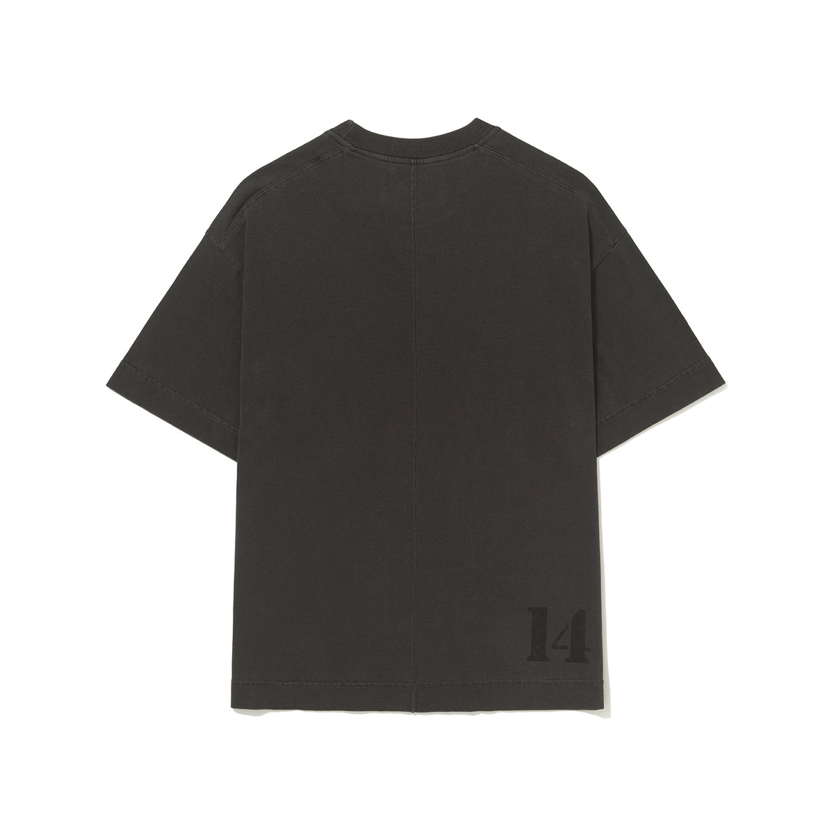 Camiseta Brasao Preta Estonada