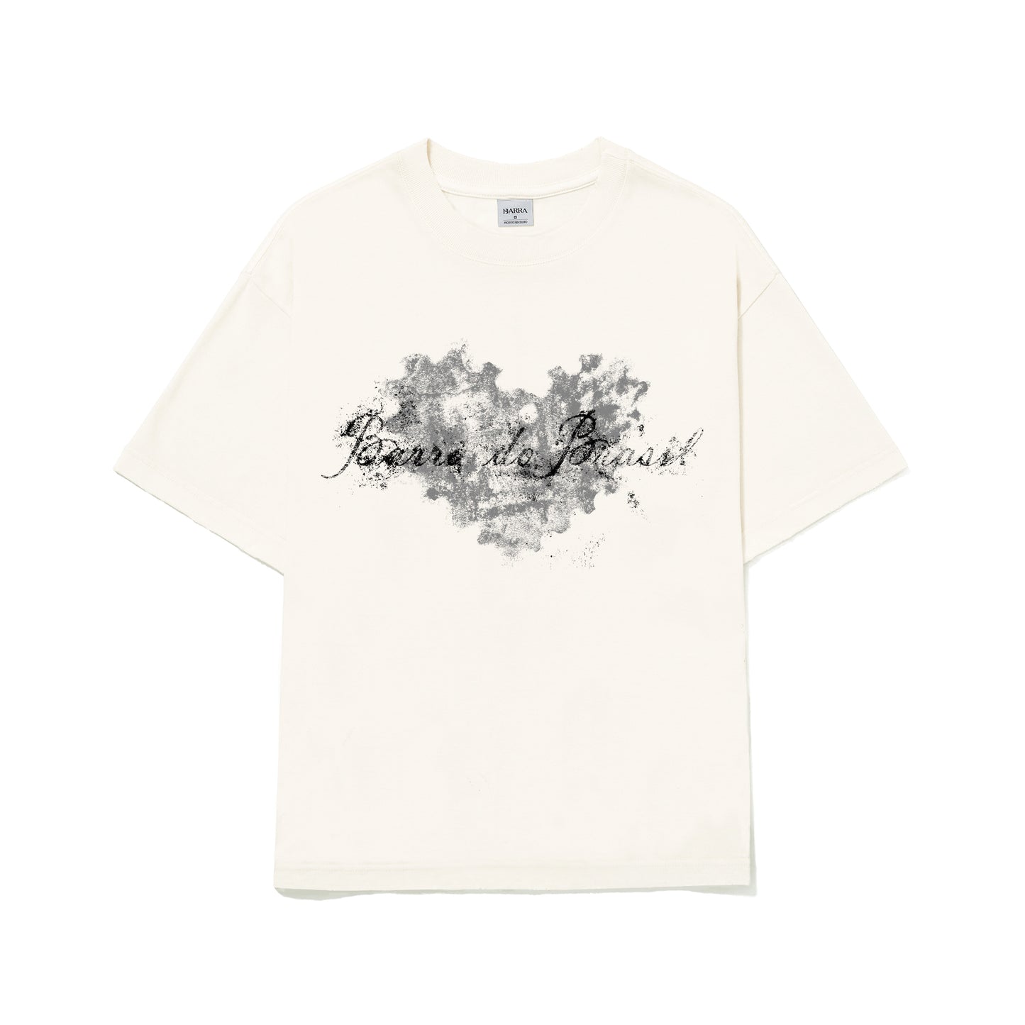 Camiseta Coracao Remix Off White