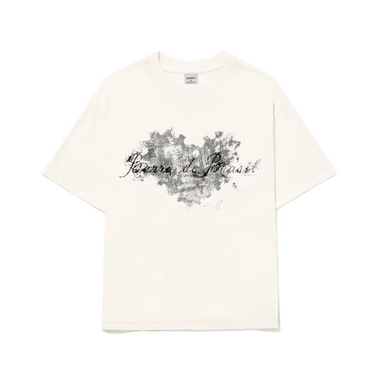 Camiseta Coracao Remix Off White