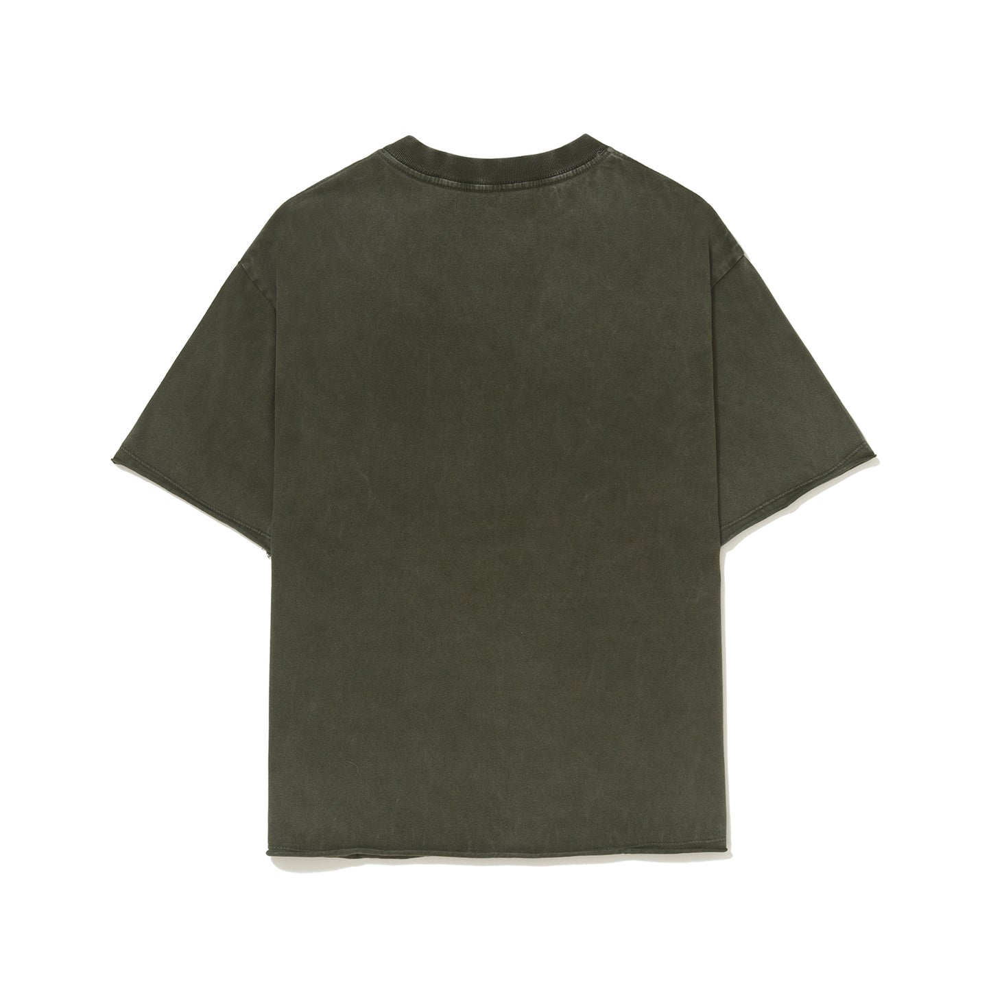 Camiseta Desconstruida Estonada Verde