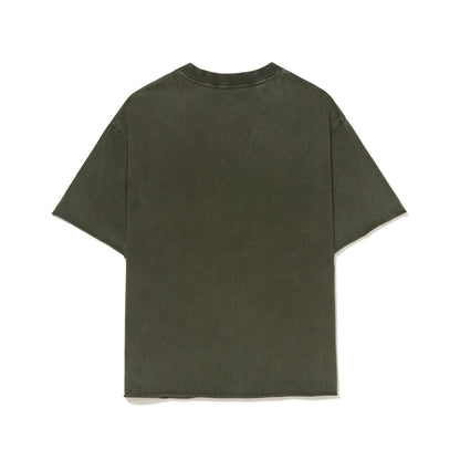 Camiseta Desconstruida Estonada Verde