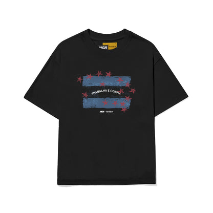 Camiseta Barra/High Espirito Santo Preta