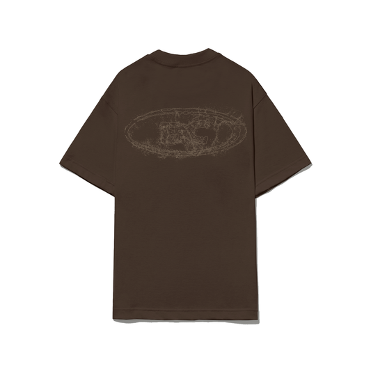Camiseta Goods Logo Remix Marrom