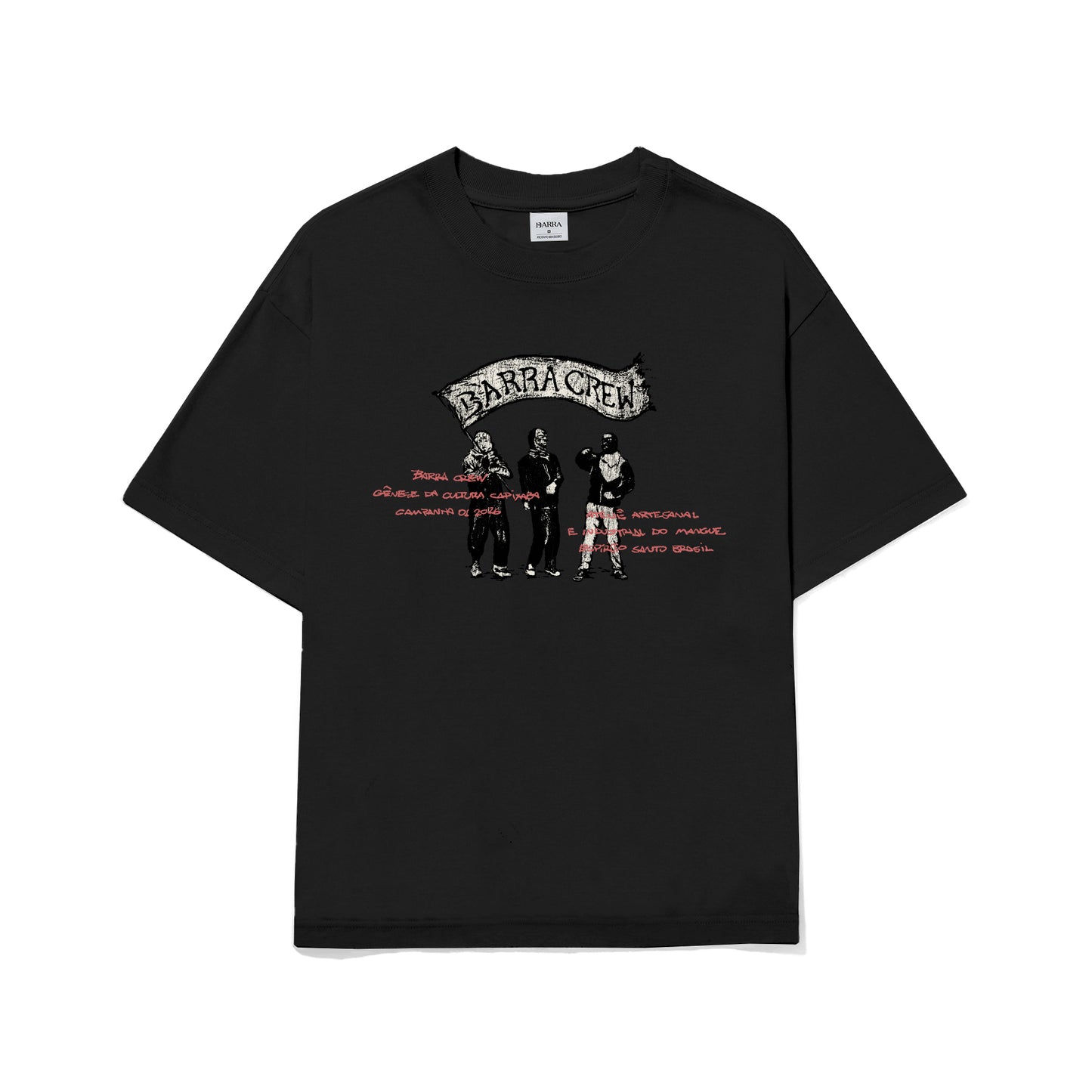 Camiseta Mascarados Preta
