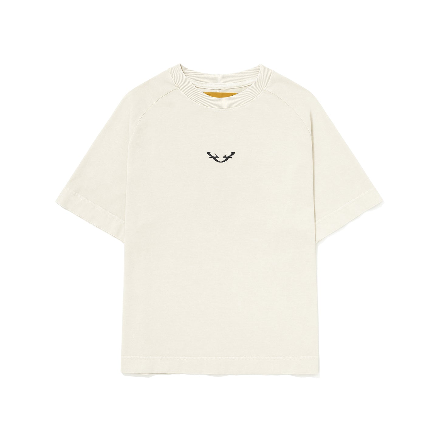 Camiseta Raglan Marmorizada B Reflexo Off White