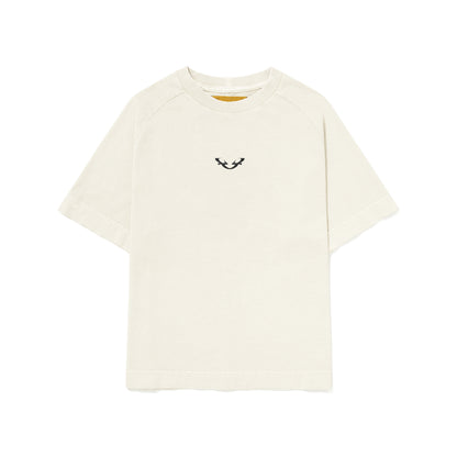 Camiseta Raglan Marmorizada B Reflexo Off White