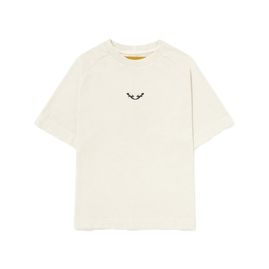 Camiseta Raglan Marmorizada B Reflexo Off White