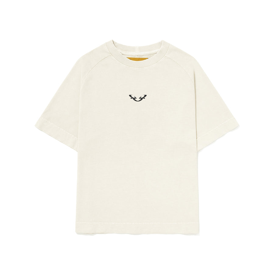 Camiseta Raglan Marmorizada B Reflexo Off White