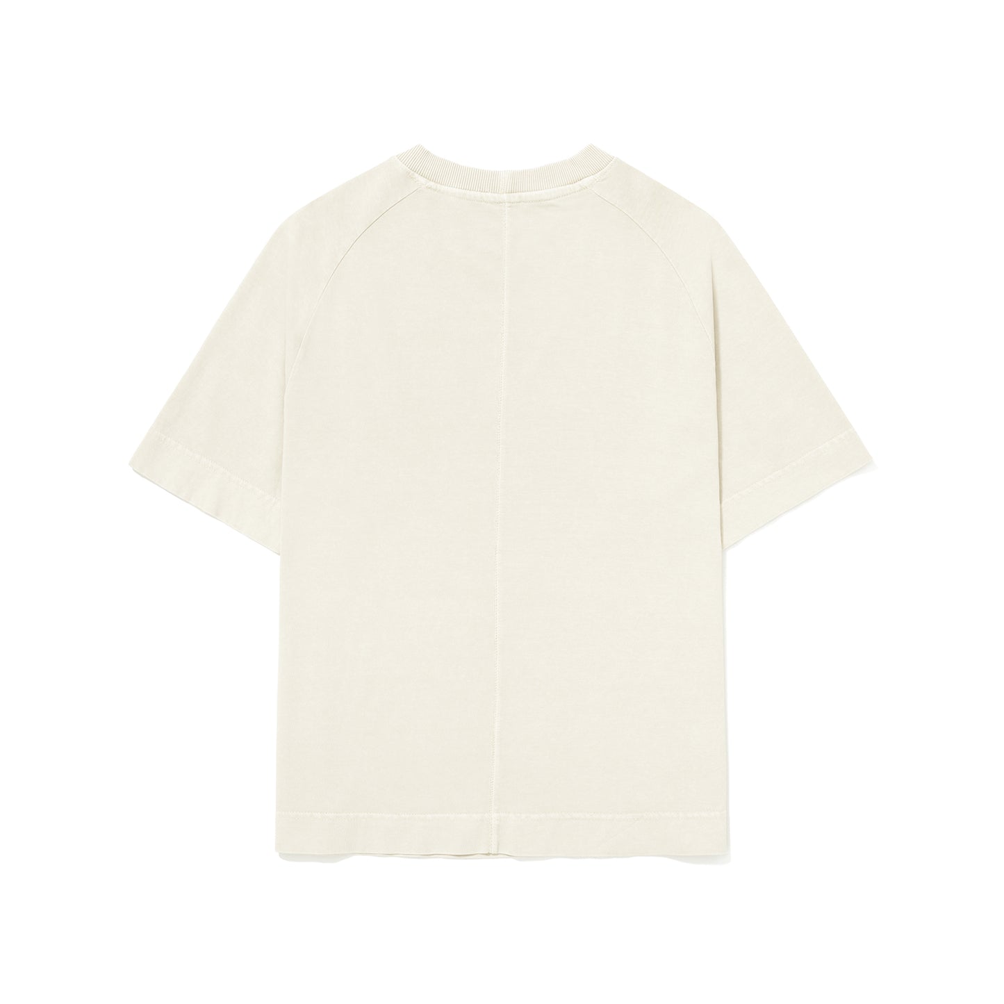 Camiseta Raglan Marmorizada B Reflexo Off White