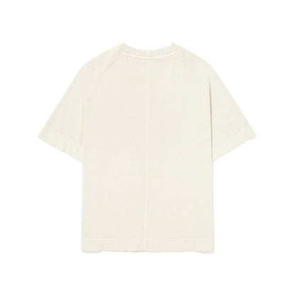 Camiseta Raglan Marmorizada B Reflexo Off White