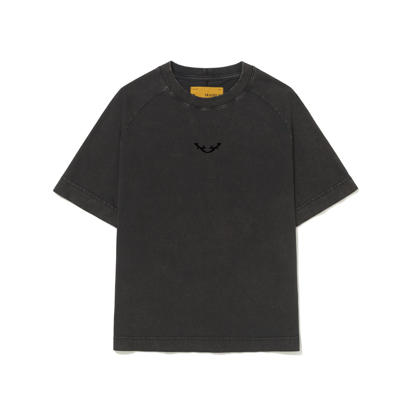 Camiseta Raglan Marmorizada B Reflexo Preta