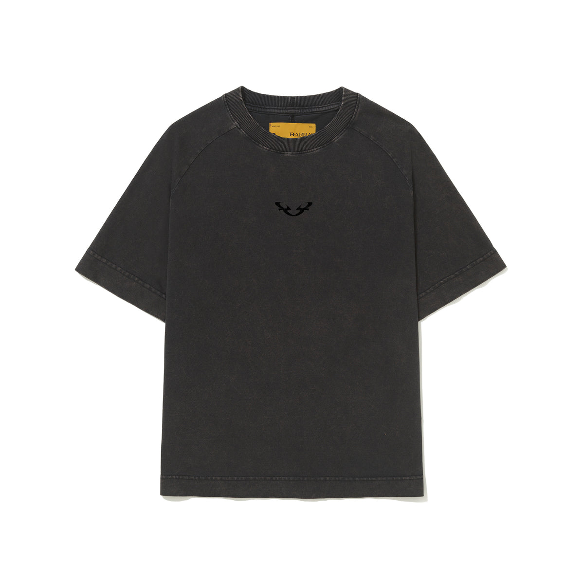Camiseta Raglan Marmorizada B Reflexo Preta