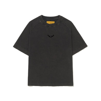 Camiseta Raglan Marmorizada B Reflexo Preta