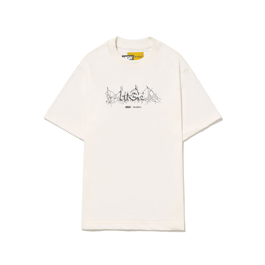 Camiseta Barra/High Raizes Off White