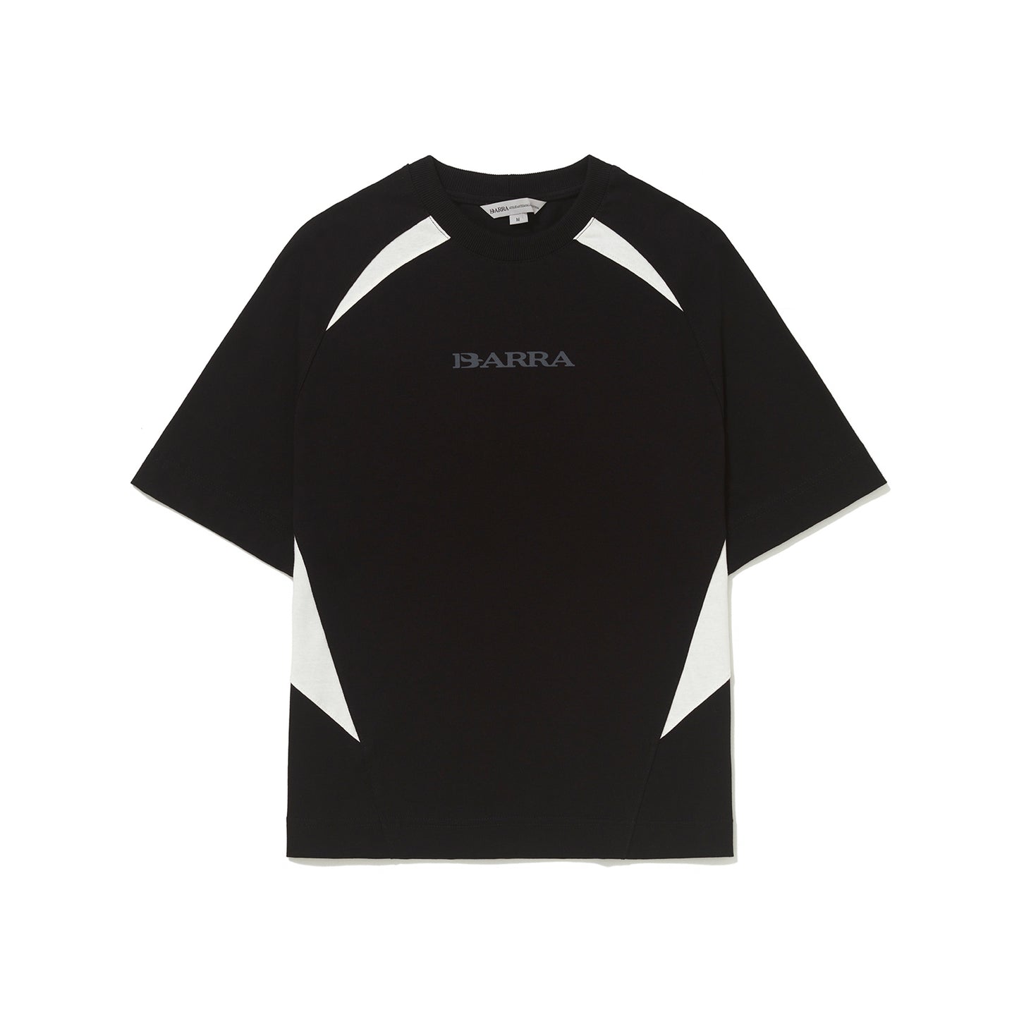 Camiseta Recortada Barra Remix Preta