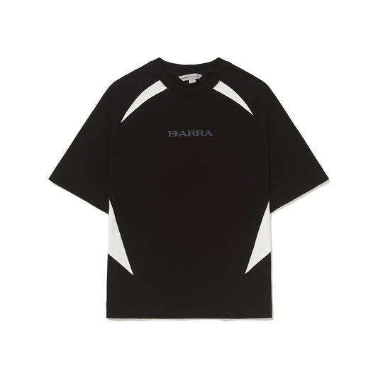 Camiseta Recortada Barra Remix Preta