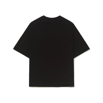 Camiseta Recortada Barra Remix Preta