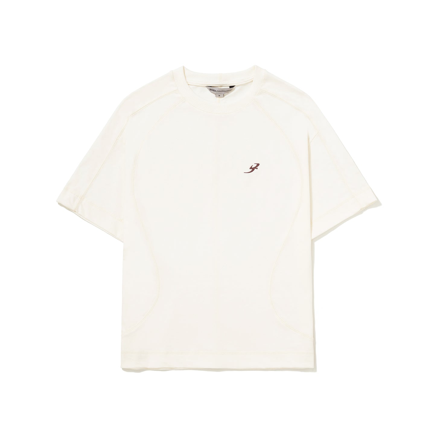 Camiseta Recortada B Garca Off White
