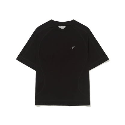 Camiseta Recortada B Garca Preta