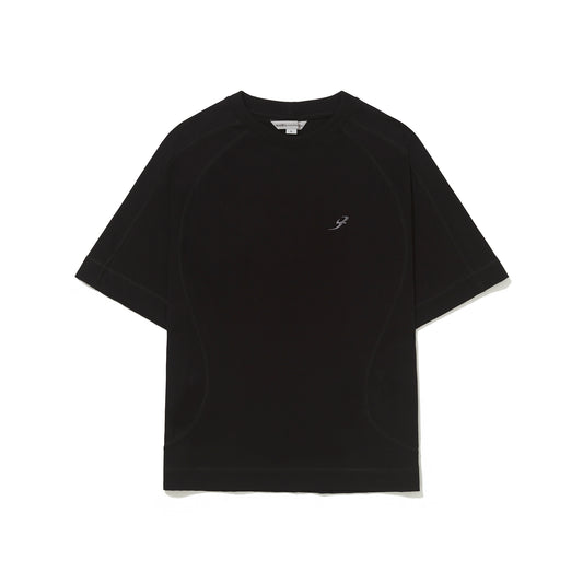 Camiseta Recortada B Garca Preta