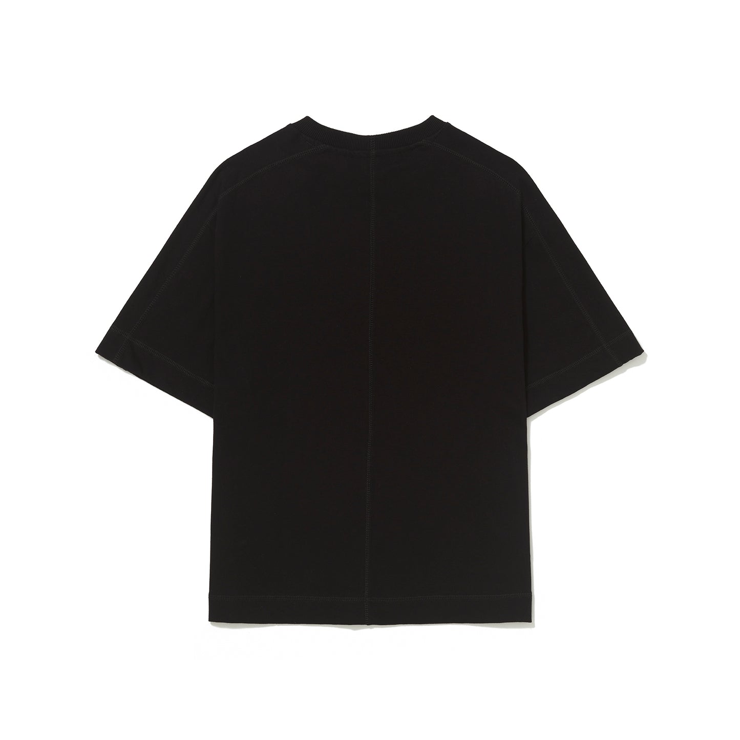 Camiseta Recortada B Garca Preta