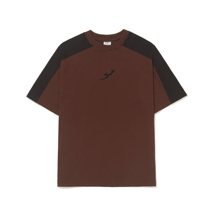 Camiseta Recortada B Garca Marrom