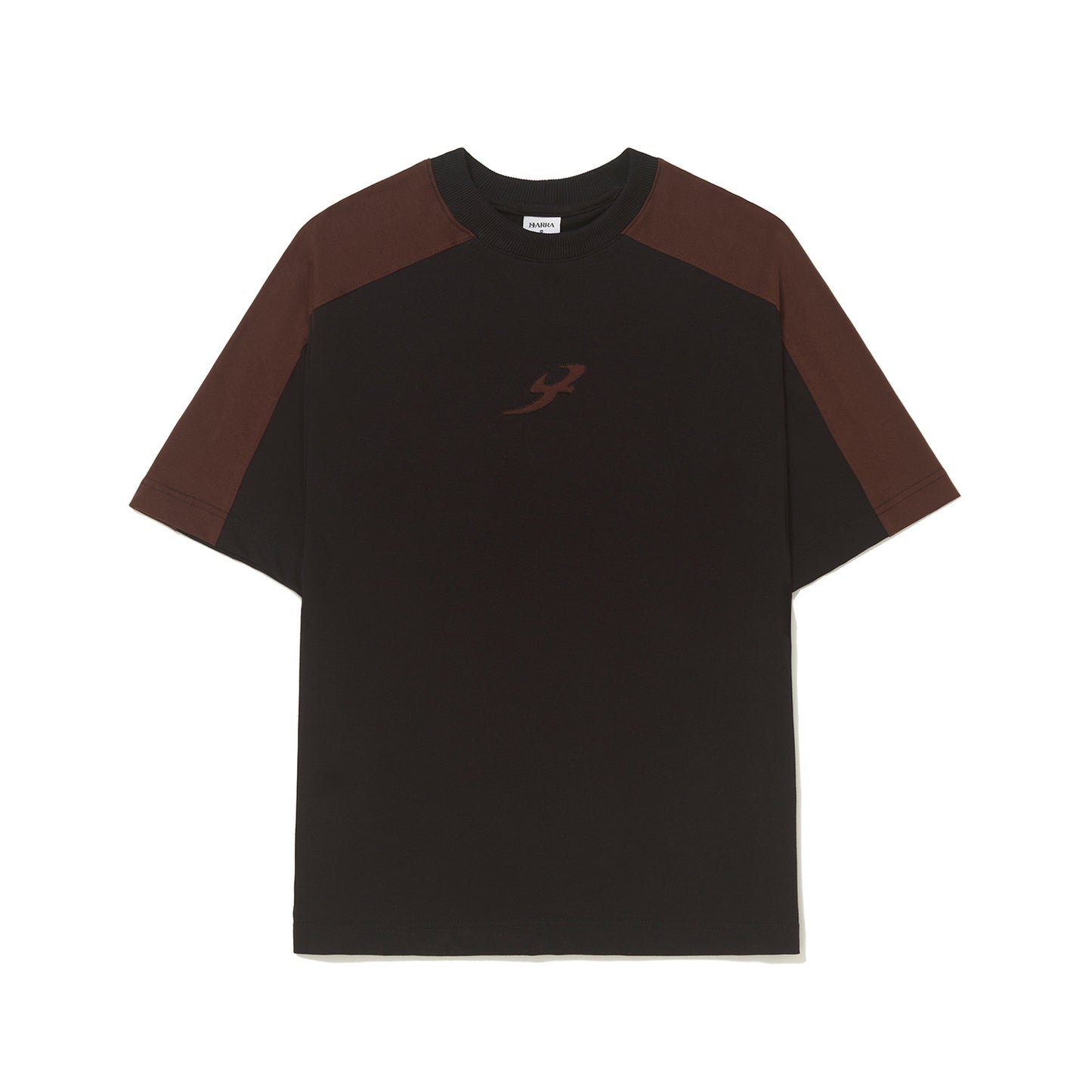 Camiseta Recortada B Garca Preta