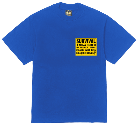 CAMISETA SOLUCOES AZUL ROYAL