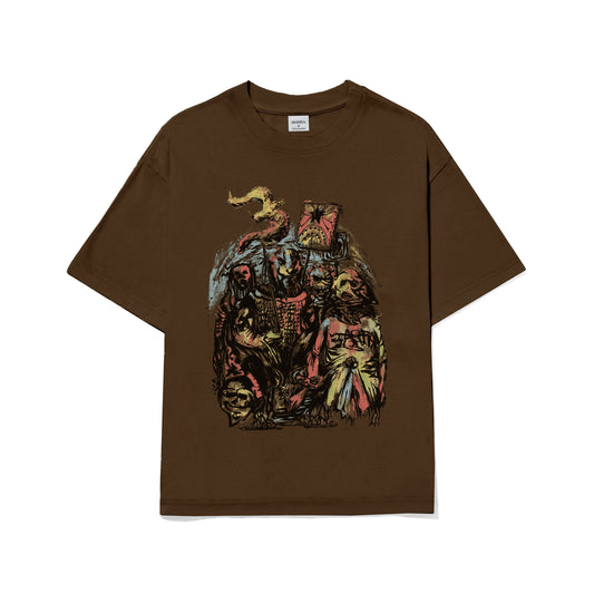 Camiseta Estandarte Marrom