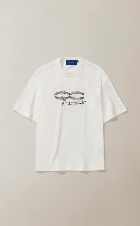 CAMISETA QC BIC BOXY OFF WHITE