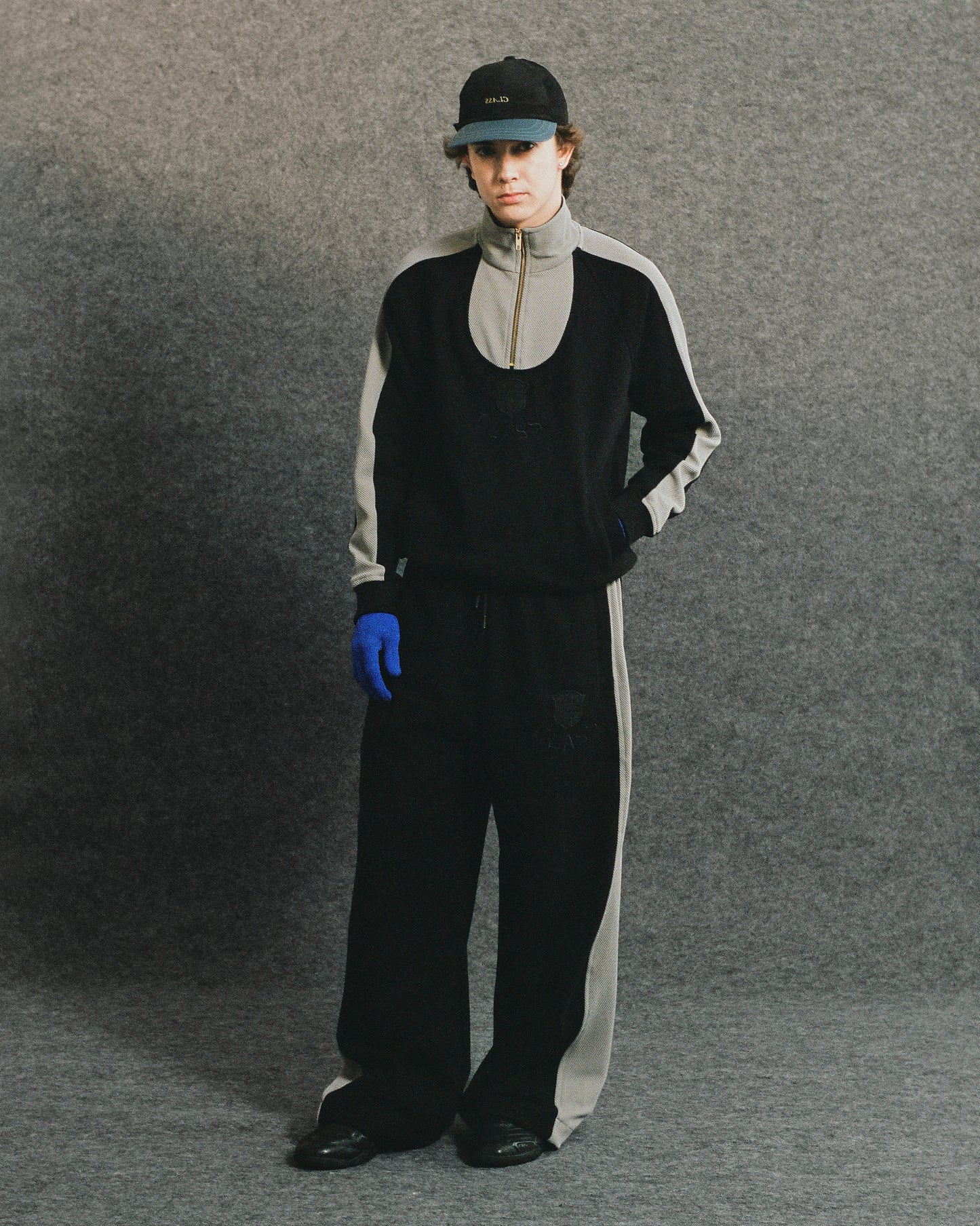 SWEATPANTS CLASS PALADIO "BRASIL" BLACK/GRAY