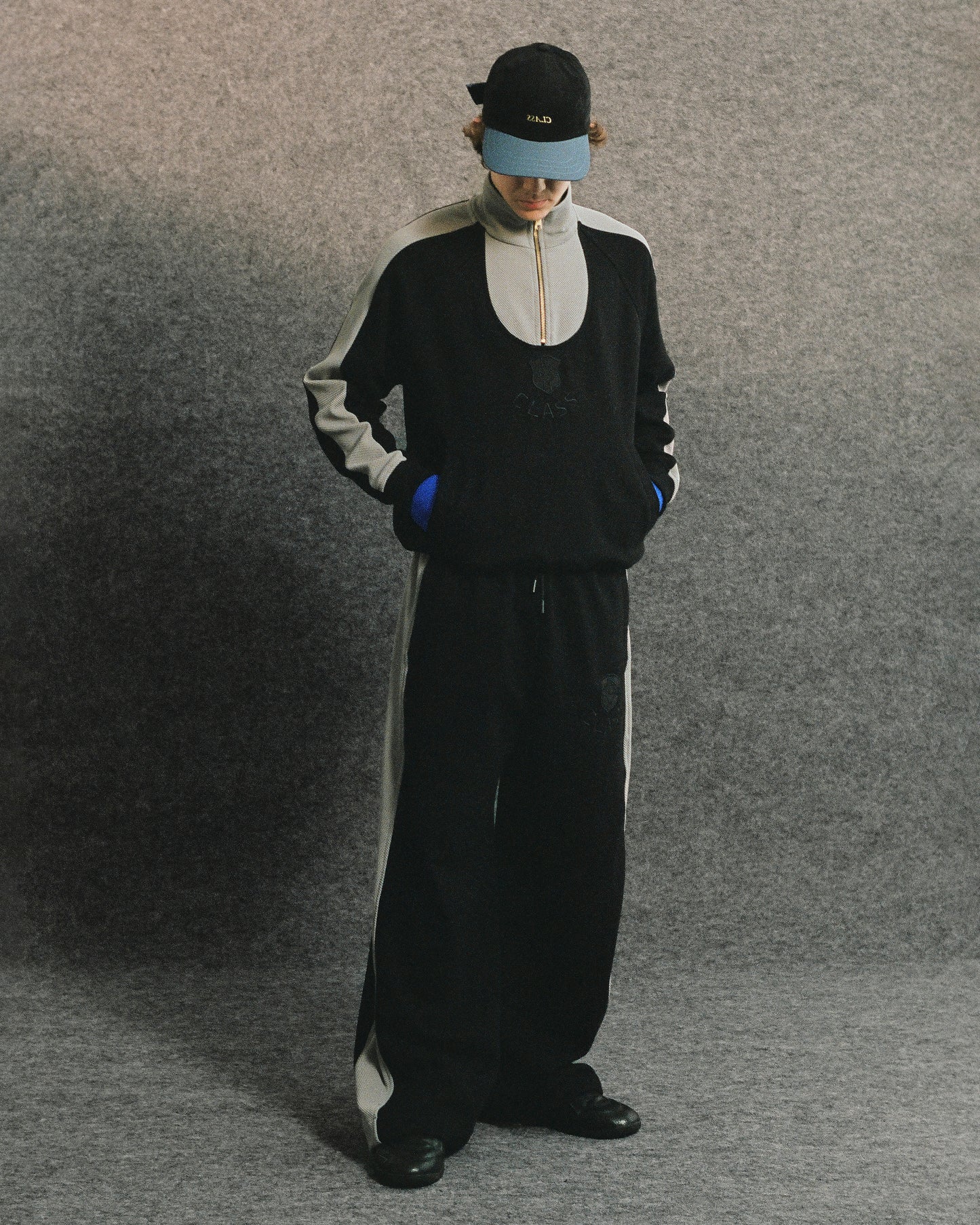 SWEATPANTS CLASS PALADIO "BRASIL" BLACK/GRAY