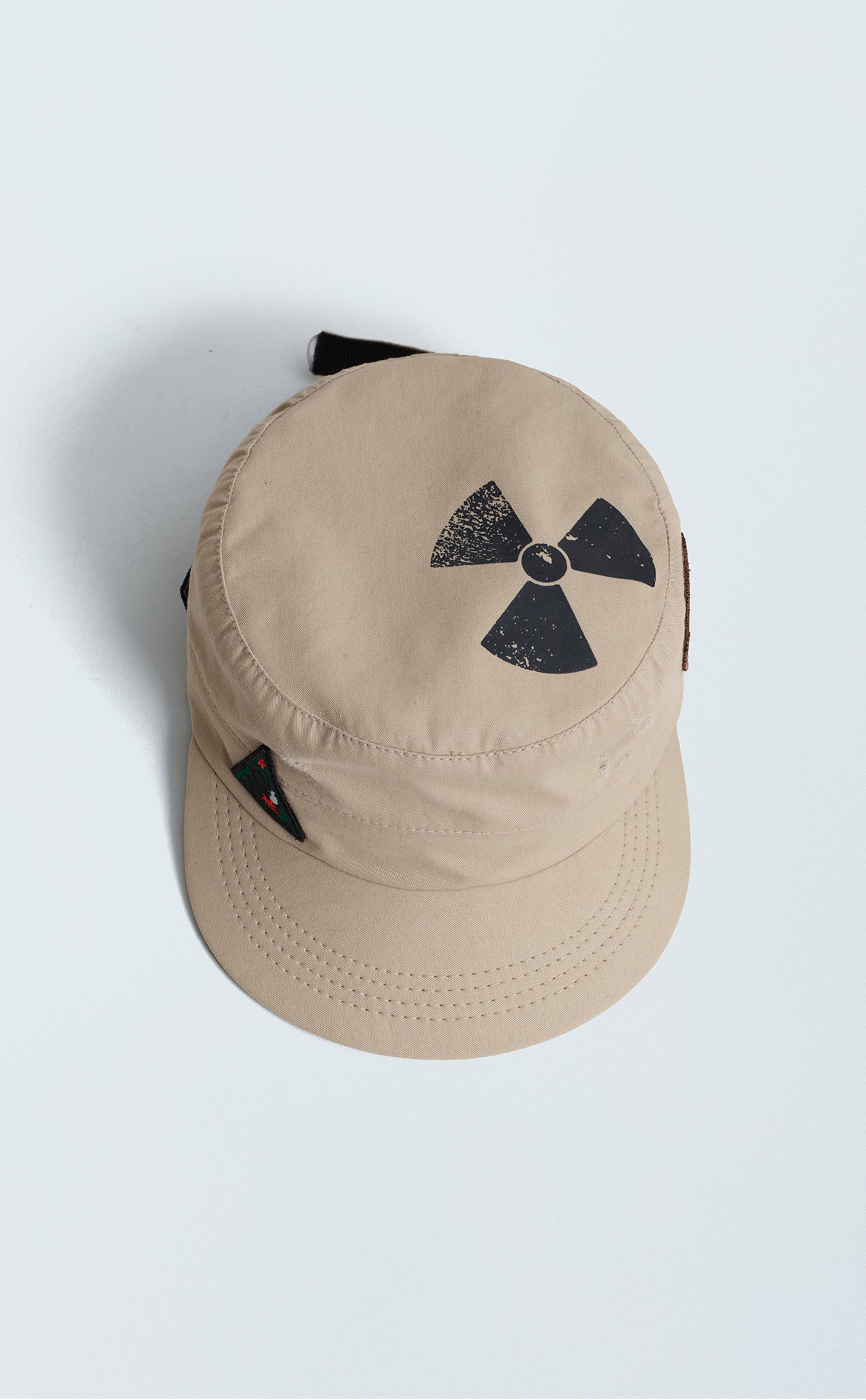 COMBAT PATCH HAT BEIGE