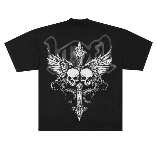 H1DDEN ANGELS STONED BLACK TEE