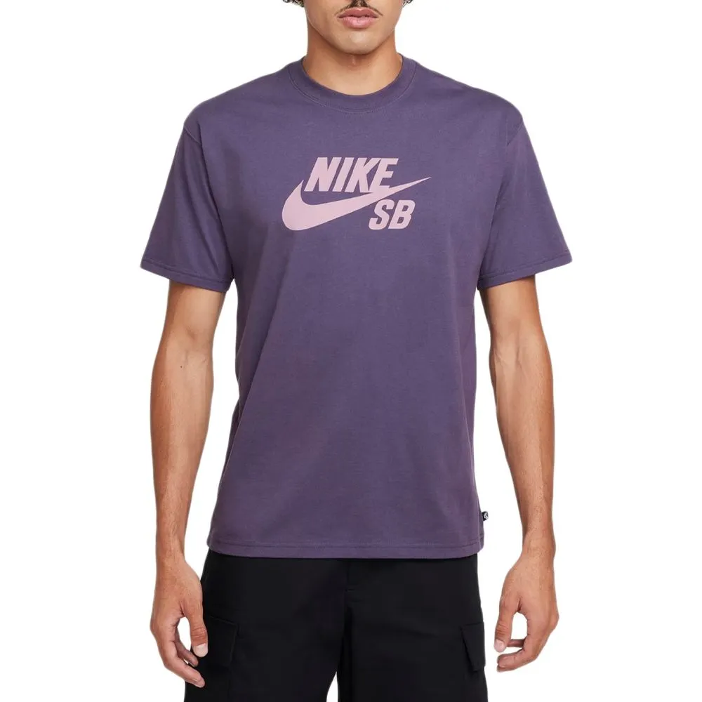 CAMISETA NIKE SB LOGO ROXO