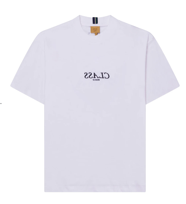 T-SHIRT "CLASS INVERSO 10 ANOS" OFF-WHITE