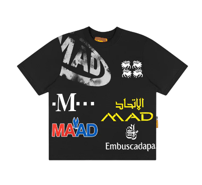 CAMISETA PATROCINIO (PRETA)