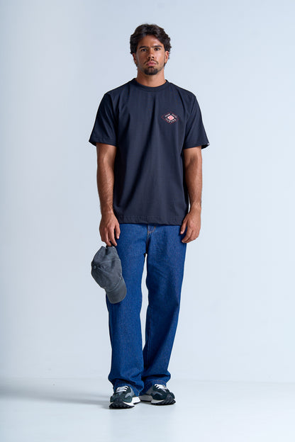 CAMISETA REGULAR GRAND HOTEL  PRETO