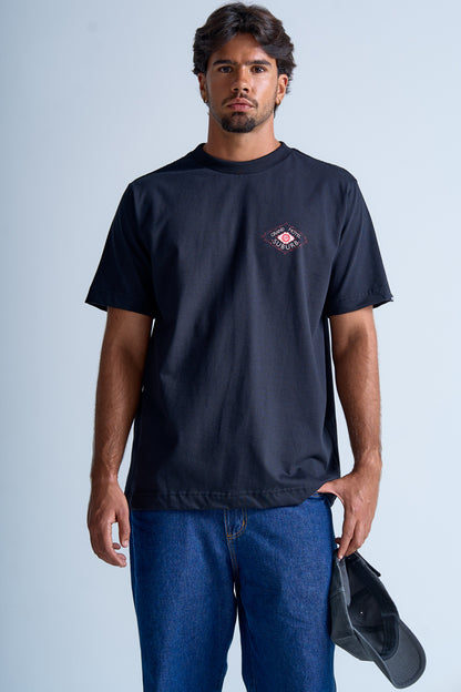 CAMISETA REGULAR GRAND HOTEL  PRETO
