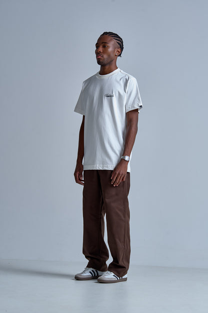 CAMISETA REGULAR BRASAO  OFF WHITE