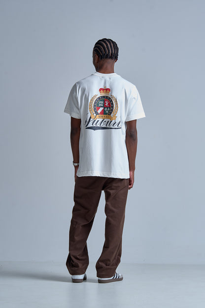 CAMISETA REGULAR BRASAO  OFF WHITE