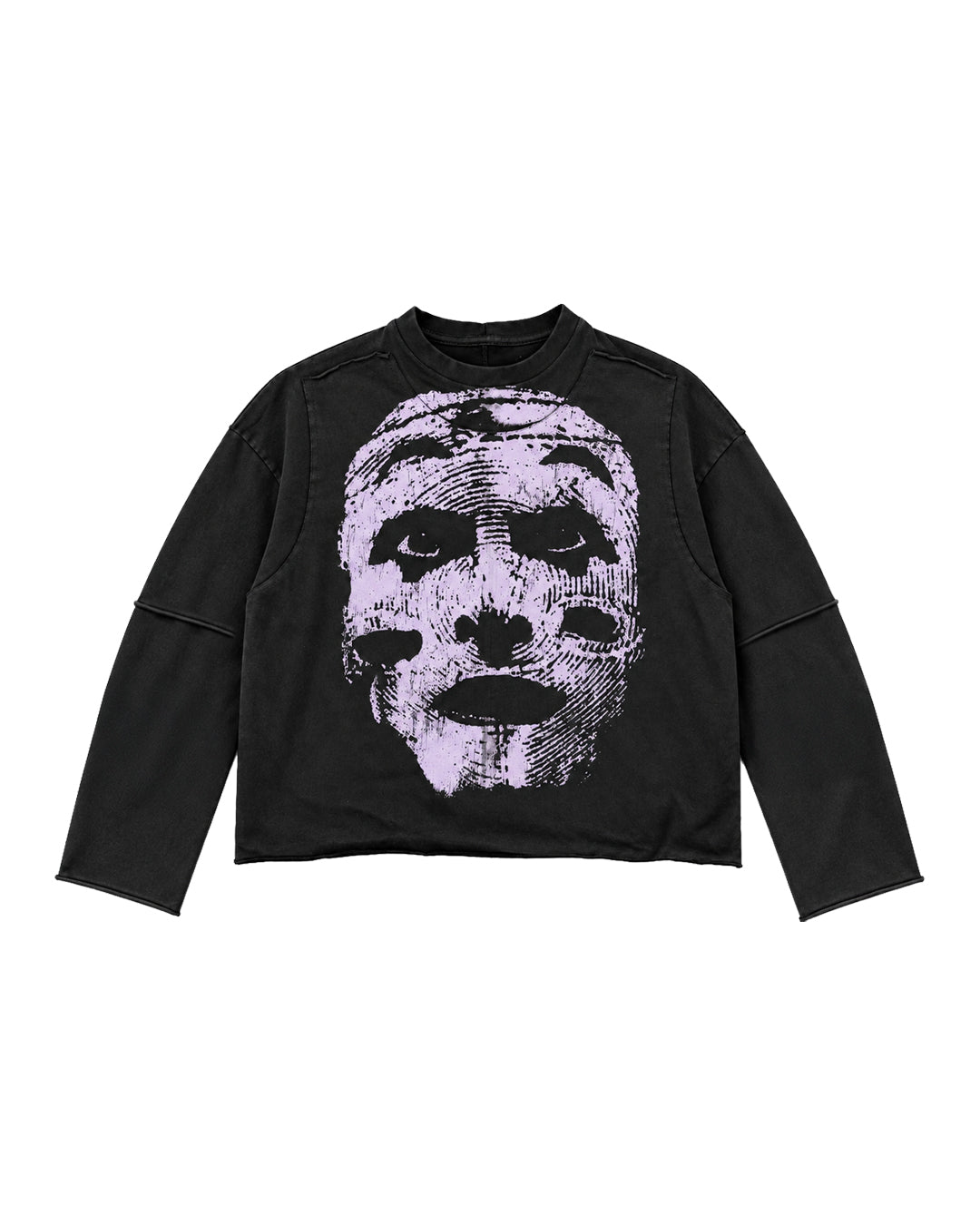 MASK LAYERED LONGSLEEVE PRETA