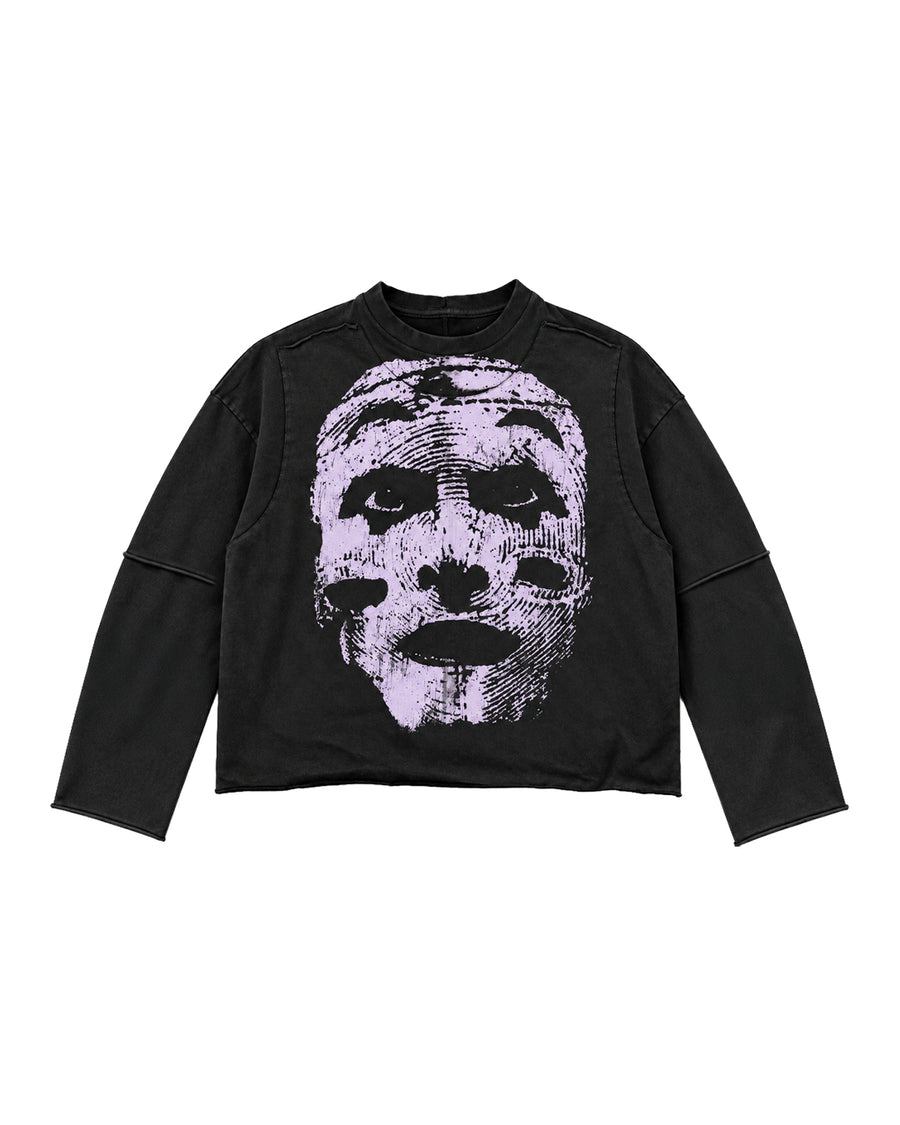 MASK LAYERED LONGSLEEVE PRETA