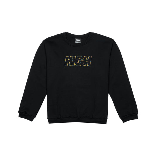 Crewneck Logo Colored Black