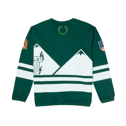 Crewneck Olympic Night Green