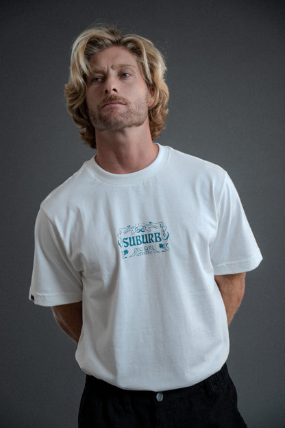 CAMISETA REGULAR DECORATIVE OFF WHITE