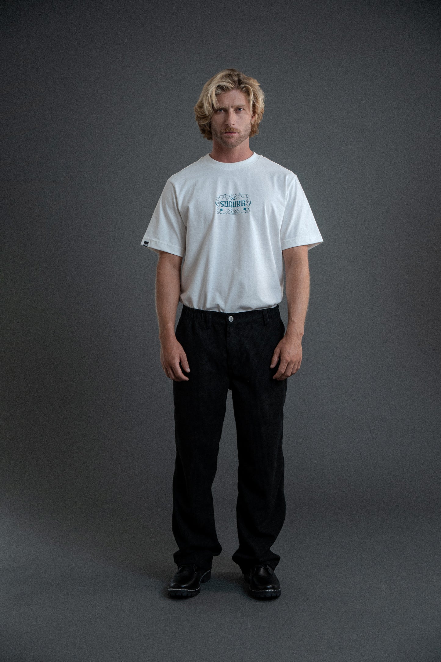 CAMISETA REGULAR DECORATIVE OFF WHITE