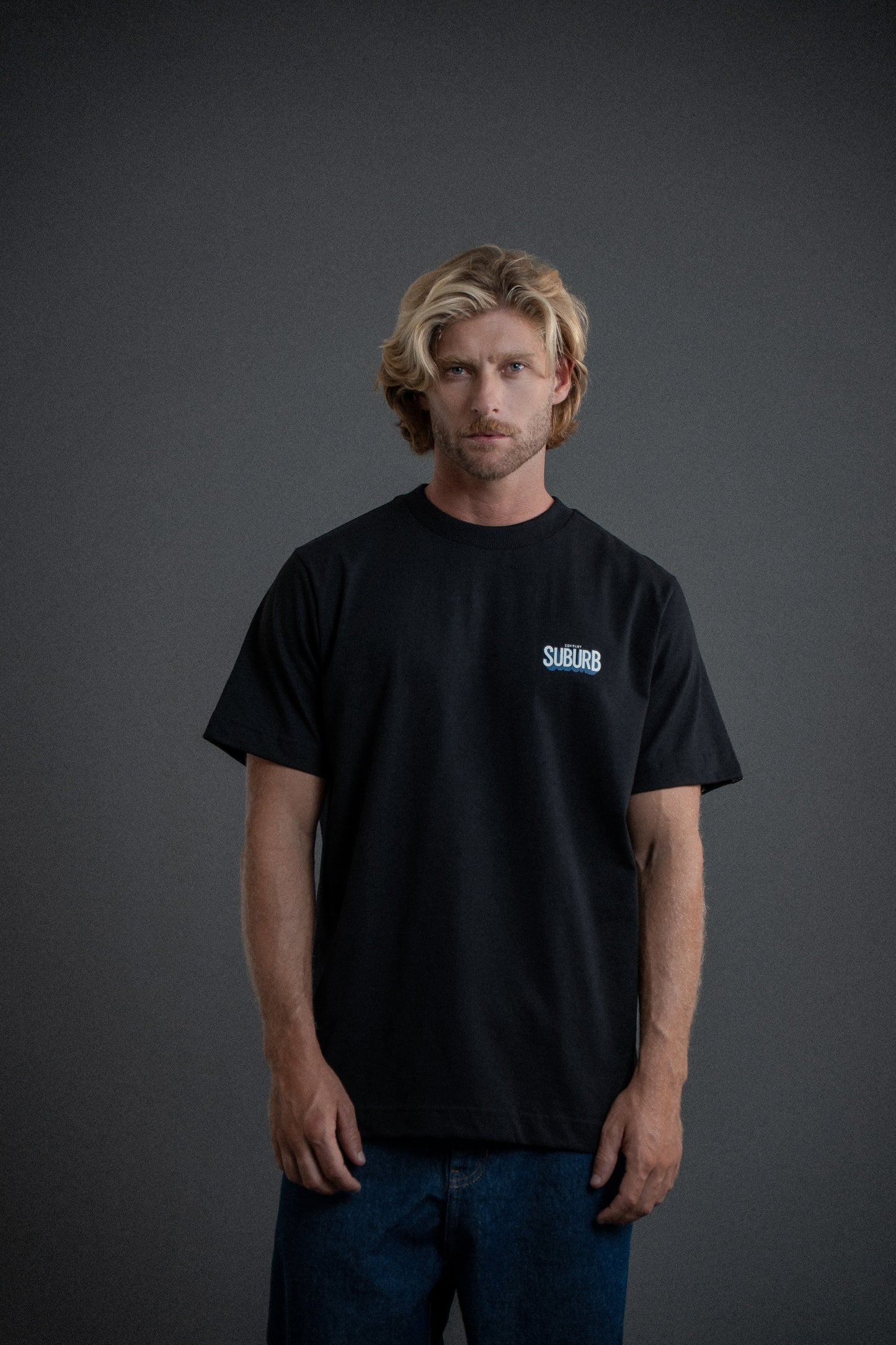 CAMISETA REGULAR SHADOW PRETO