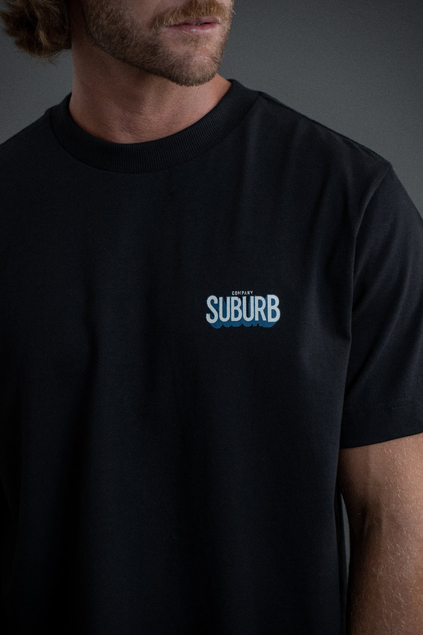 CAMISETA REGULAR SHADOW PRETO