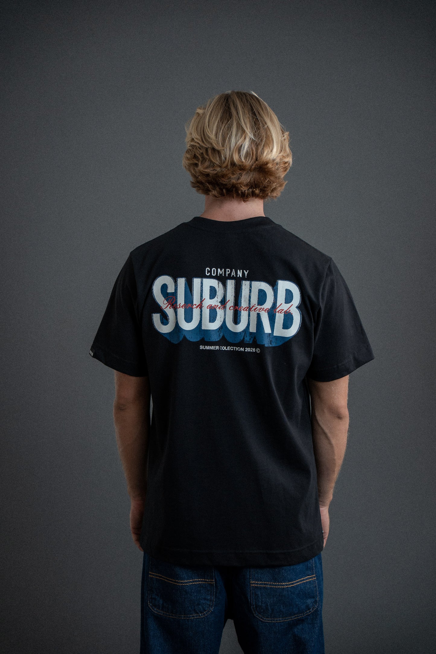 CAMISETA REGULAR SHADOW PRETO